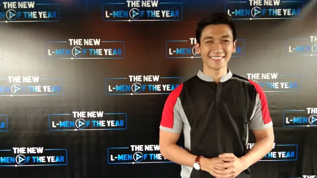 Salah satu dari 12 finalis "The New L-Men of The Year 2018”, Nicolas Wilmy. (Foto: Liputan6.com/Giovani Dio Prasasti)