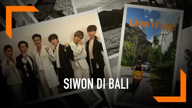 Salah satu personel Super Junior, Choi Siwon  mengunggah fotonya saat bersantai keliling Bali mengendarai motor. Ia berlibur sebelum menggelar konser Super Show 7 Jakarta.