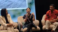 Prilly Latuconsina Ungkap Pengalaman Liburan di Kaimana yang dibuatkan Film Dokumenter. (Liputan6.com/Henry)