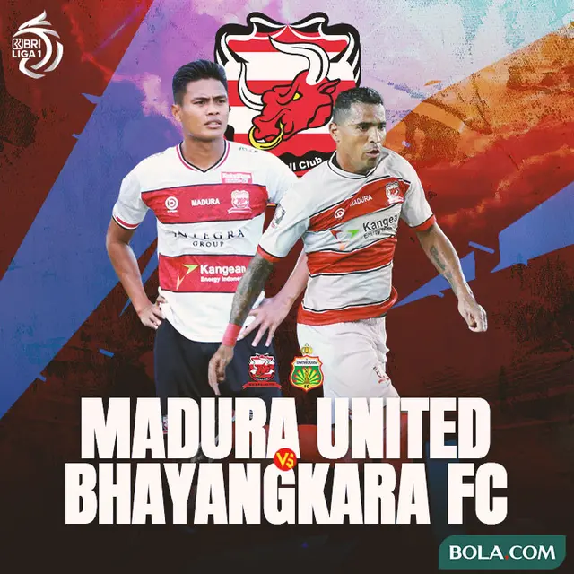 Liga 1 - Motor Permainan Madura United - Madura United Vs Bhayangkara FC