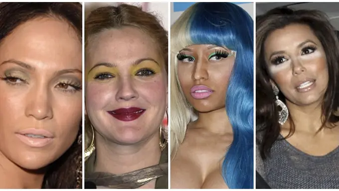 [Bintang] Jennifer Lopez, Drew Barrymore, Nicki Minaj, dan Eva Longoria 