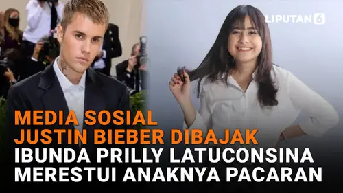 VIDEO: Media Sosial Justin Bieber Dibajak, Ibunda Prilly Latuconsina Merestui Anaknya Pacaran