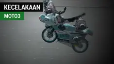 Berita video kecelakaan parah yang dialami pebalap Belgia, Livio Loi, di Kualifikasi Moto3 San Marino setelah dirinya melindas motor pebalap Argentina, Gabriel Rodrigo.