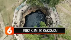 Unik! Ada sumur raksasa di Donggala yang dikenal dengan nama Pusentasi, yang kedalaman airnya tak dapat diukur. Lantaran kedalaman air dipengaruhi oleh pasang surut laut yang berada di kawasan tersebut!
