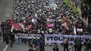 Dewan Perwakilan Rakyat (DPR) Republik Indonesia resmi mengesahkan Rancangan Undang-Undang Perubahan atas Undang-Undang Nomor 34 Tahun 2004 tentang Tentara Nasional Indonesia atau RUU TNI menjadi Undang-Undang. (BAY ISMOYO/AFP)