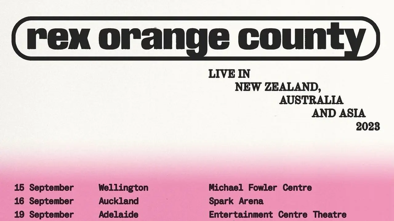 Konser Rex Orange County di Indonesia. (Instagram/ rexorangecounty)