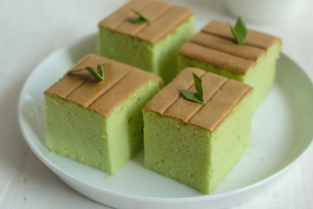 ogura cake bolu pandan
