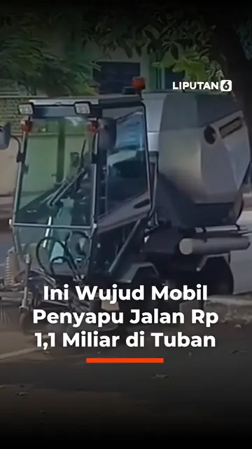 Ini Wujud Mobil Penyapu Jalan Rp1,1 Miliar di Tuban