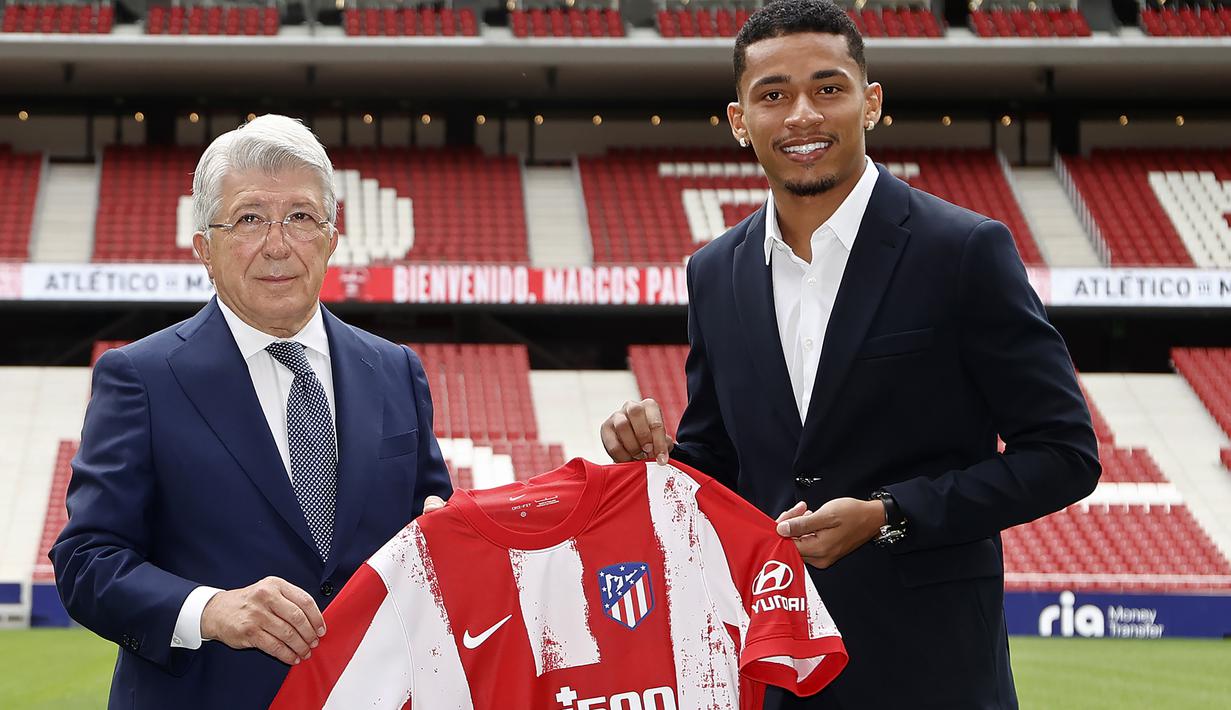 Marcos Paulo didatangkan Atletico Madrid secara gratis dari Fluminense pada awal musim 2021/2022. Hingga kini sang pemain belum sekali pun membela Atletico Madrid karena langsung dipinjamkan ke beberapa klub seperti Famalicao, Mirandes dan Sao Paulo. (twitter.com/atletienglish)