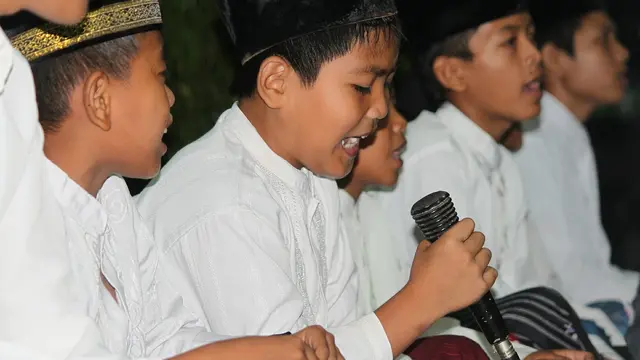 Ilustrasi santri