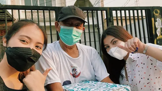 Momen Perayaan Ultah Ranty Maria Ke-22, Bagi-Bagi Makanan ke Jalan. (Sumber: instagram/rantymaria)