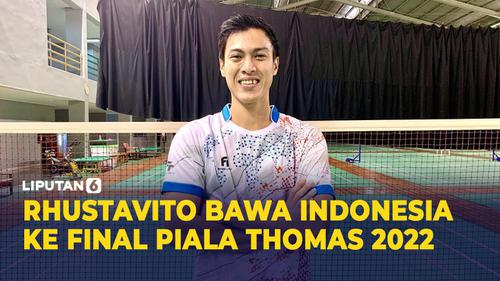 VIDEO: Shesar Hiren Rhustavito, Sosok Penentu Kemenangan Indonesia di Piala Thomas 2022
