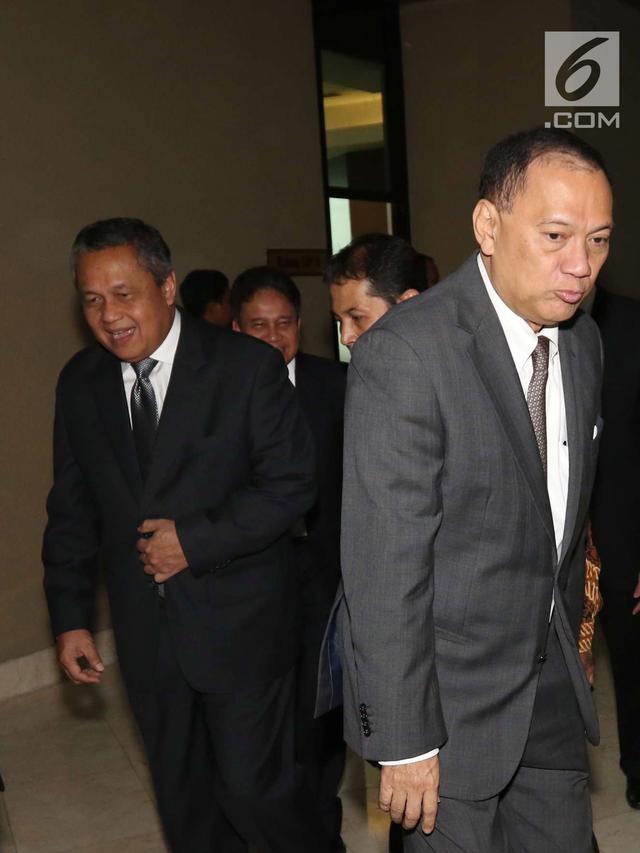 Tawa Canda Agus Martowardojo Saat Bertemu Gubernur BI Terpilih