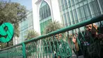 Suasana kantor DPP PPP yang dijaga  sejumlah orang berpakaian loreng-loreng, Jakarta, (17/9/14). (Liputan6.com/Faizal Fanani) 