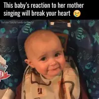 Bayi Ini Menangis Saat Dengar Ibunya Bernyanyi