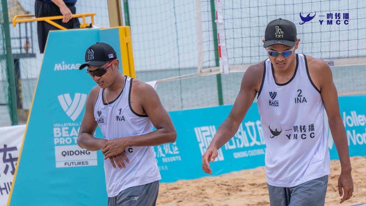 Performa Pasangan Voli Pantai Indonesia Bintang/Sofyan Dipuji Usai Raih Peringkat 4 di Beach Pro Tour Futures Qidong 2025