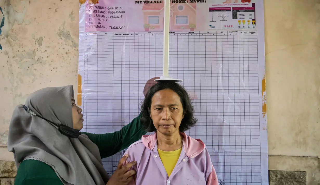 Program Imunisasi Serentak ini berlangsung hingga 30 September 2025. (Juni KRISWANTO/AFP)
