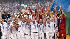 Amerika Serikat akhirnya berhasil menjadi juara Piala Dunia Wanita 2015 setelah mengalahkan Jepang dengan skor 5-2. yang berlangsung di Stadion BC Place, Vancouver, Kanada. Senin (6/7/20150 pagi WIB.  (Reuters/Michael Chow-USA TODAY Sports)