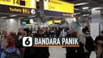 Kepanikan terjadi di bandara Schipol Amsterdam, Belanda setelah seorang pilot salah memencet alarm pembajakan di pesawat. Akibatnya sejumlah calon penumpang di bandara dievakuasi polisi.
