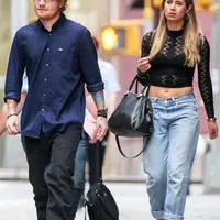 Ed Sheeran dan Cherry Seaborn.  (Eonline)