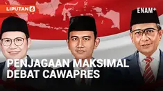 2.464 Personil Kepolisian Jaga Debat Cawapres