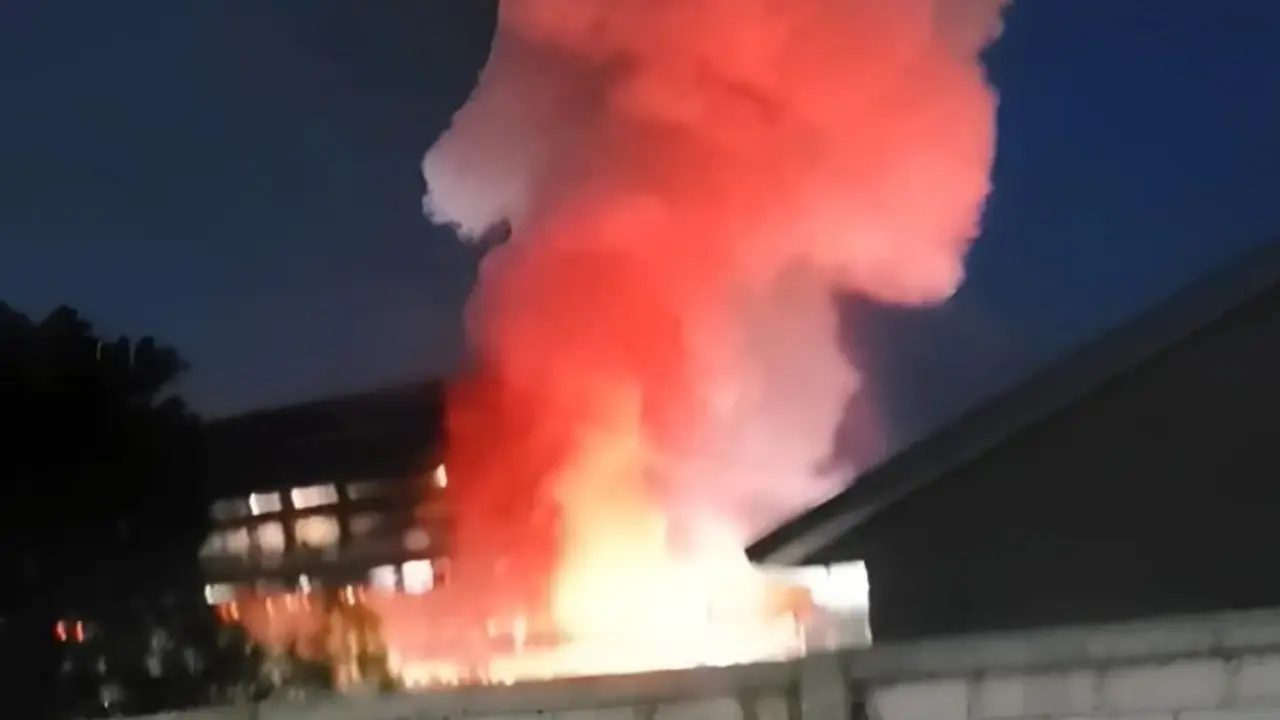 kebakaran smelter nikel