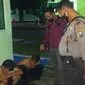 Rombongan Perguruan Silat di Lamongan diamankan polisi (Liputan6.com/Dok: Polres Lamongan)
