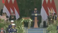 Tepuk Tangan Menggema Usai Paskibraka Sukses Kibarkan Merah Putih di Istana