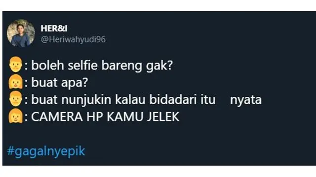 5 Cuitan #Gagalnyepik Ala Netizen Ini Bikin Senyum Kecut