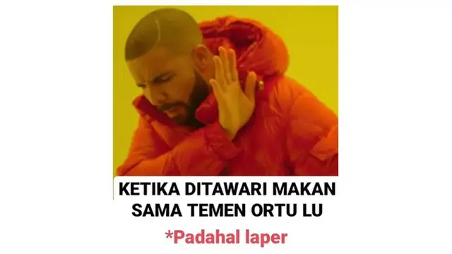 10 Meme Nyeleneh Saat Main Ke Rumah Teman, Cuma Minta Makan