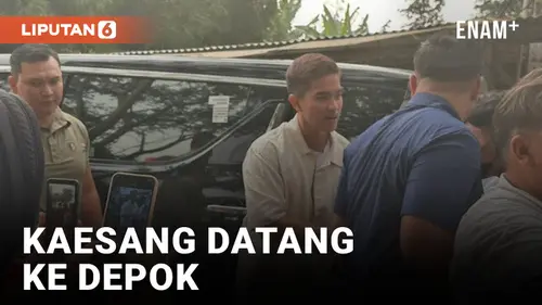 VIDEO: Kaesang Datang ke Depok: Bukan Kampanye, Murni untuk Pembukaan Gerai