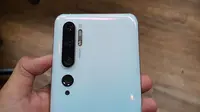 Kamera Belakang Mi Note 10 Pro. Liputan6.com/Agustin S. Wardani