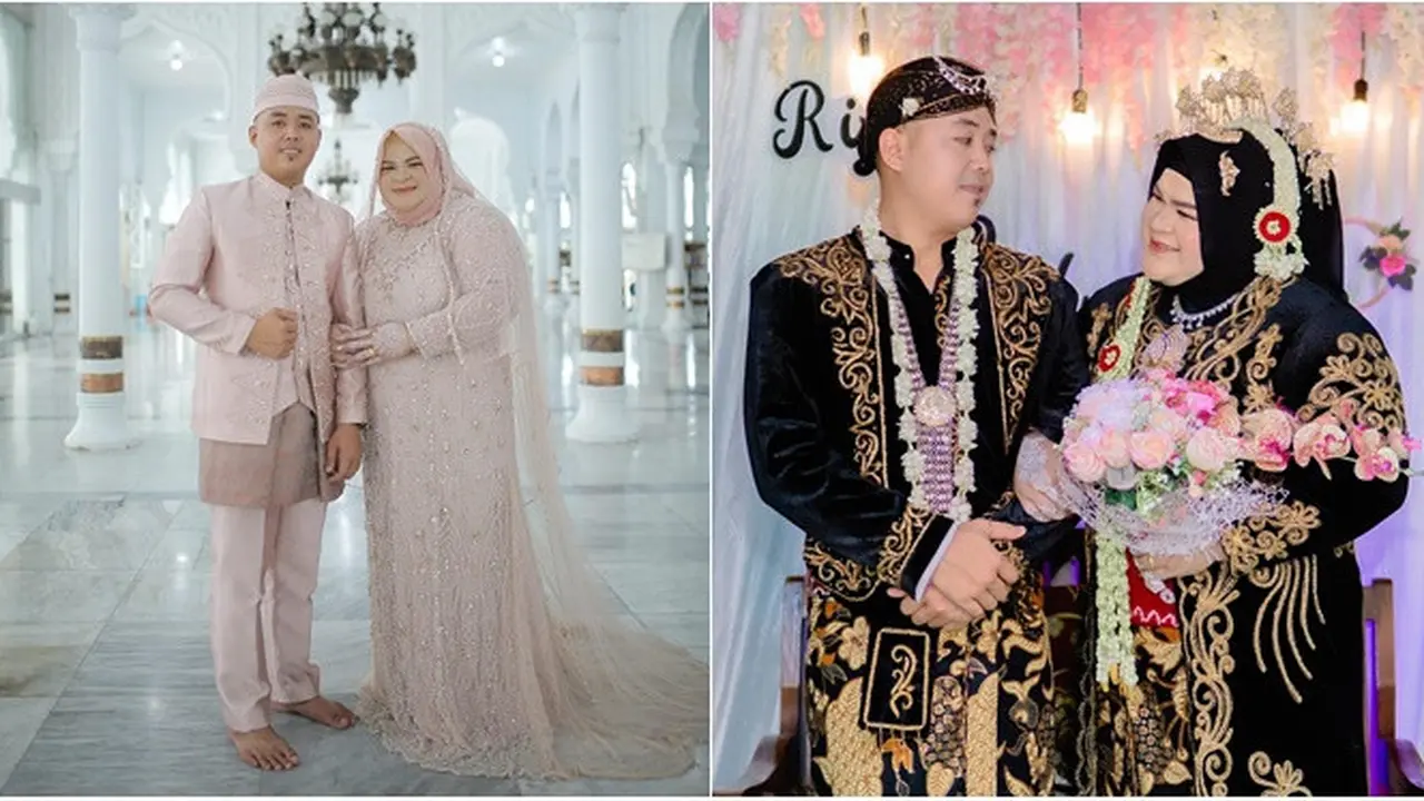 6 Potret Pernikahan Nurul Akmal Atlet Angkat Besi, dari Akad hingga Resepsi