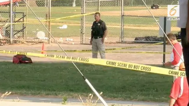 Aksi penembakan terjadi di lapangan bisbol YMCA, yang melukai anggota kongres AS dari partai republik, Steve Scalise.