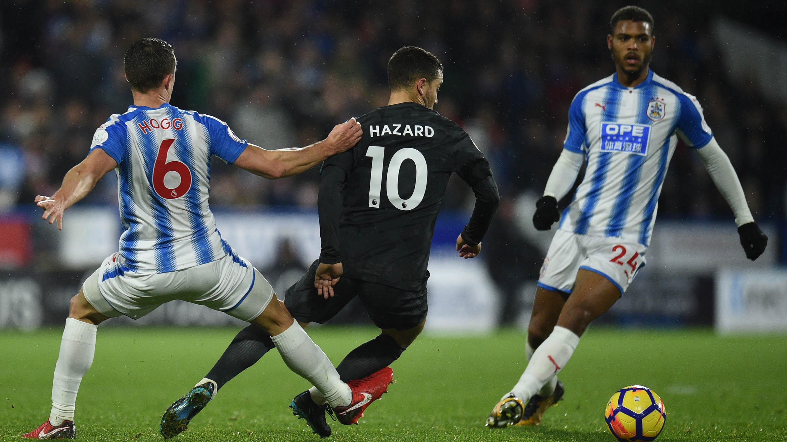 Gelandang Chelsea, Eden Hazard (AFP/Oli Scarff)