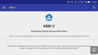 Tampilan Awal Aplikasi KBBI Edisi Kelima di Android. Liputan6.com/Mochamad Wahyu Hidayat