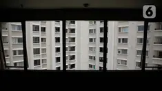 Suasana kamar yang disewakan di salah satu Apartemen di Jakarta, Senin (1/11/2021). Minimnya permintaan, membuat tingkat hunian apartemen sewa di Jakarta hanya 55 persen di kuartal III-2021, atau menurun 0,75 persen dari kuartal sebelumnya. (Liputan6.com/Faizal Fanani)