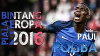 Paul Pogba gelandang Juventus yang memperkuat timnas Prancis diprediksi bakal menjadi bintang di Piala Eropa 2016 nanti.