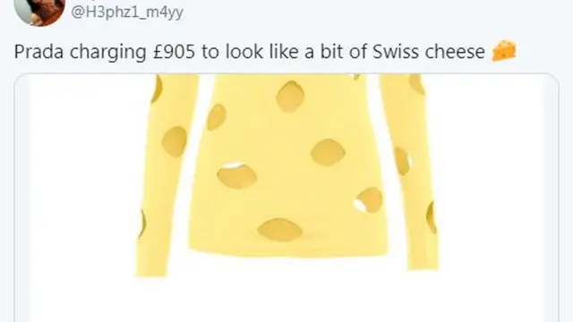 Baju mirip keju
