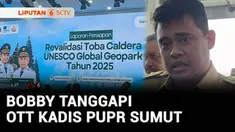Gubernur Sumatra Utara, Bobby Nasution menyayangkan penangkapan Kepala Dinas Pekerjaan Umum dan Penataan Ruang Provinsi Sumatra Utara, Topan Obaja Ginting, lewat operasi tangkap tangan KPK. Bobby juga mengaku siap dipanggil KPK terkait kasus yang men...