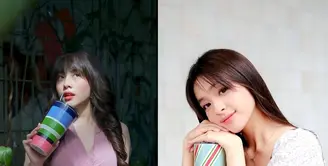 Eca Aura selalu dikenal dengan gaya yang girly dan fresh. Kali ini, ia memadukan floral jumpsuit dengan detail ruffle pada lengan, menciptakan tampilan yang anggun dan feminin. [Dok/KateSpadeNY].