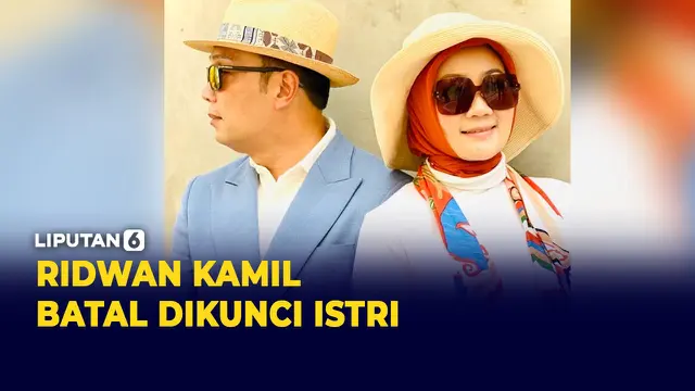VIDEO: Ridwan Kamil Terbukti Bukan Suami Maudy Ayunda, Atalia Praratya: Nggak Jadi Kunci Pintu Kamar