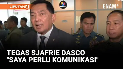 Sjafrie Blak-blakan di Balik Pertemuan Dengan Dasco: Perlu Komunikasi, Saya Kenal Dia!