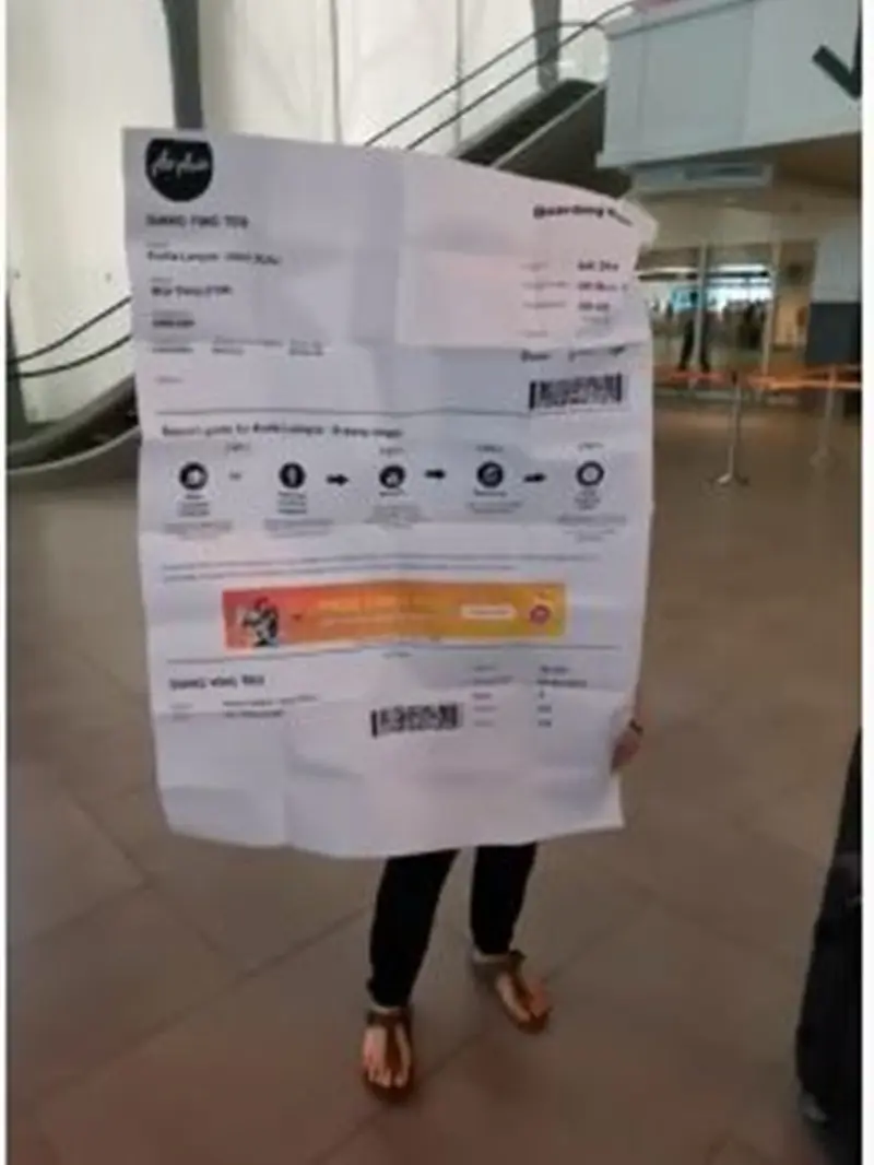 Boarding pass