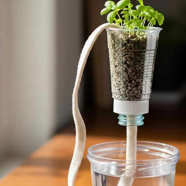Hidroponik Wick untuk Tanaman Herbal di Ruang Kecil