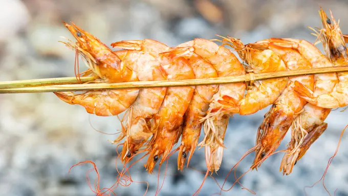 udang bakar