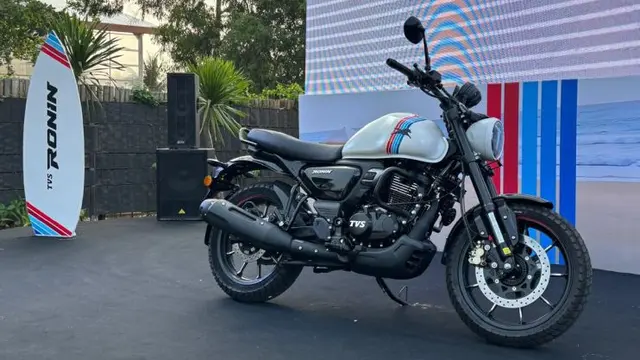 TVS Ronin Agonda Mengaspal di Indonesia, Harga Rp 37 Jutaan (Arief A/Liputan6.com)