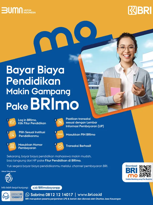 Bayar Biaya Pendidikan Makin Gampang Pake BRImo.