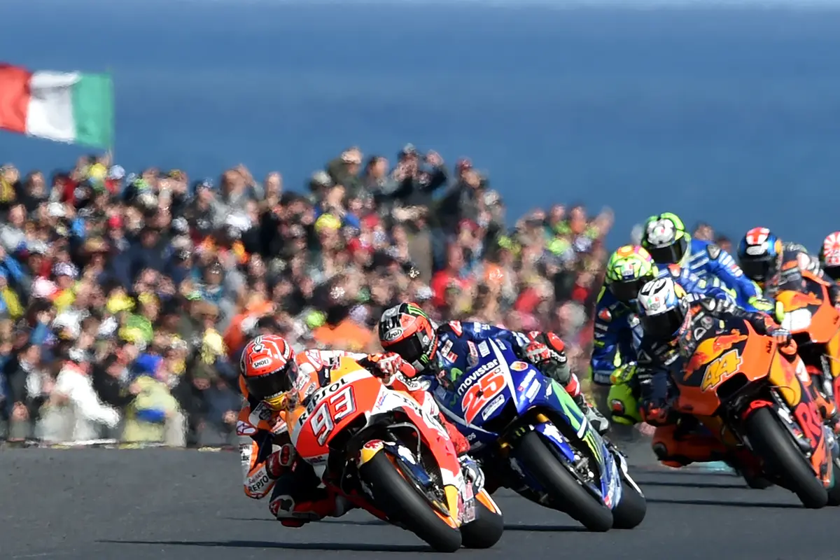 Lewati Duel Sengit, Marquez Juara MotoGP Australia