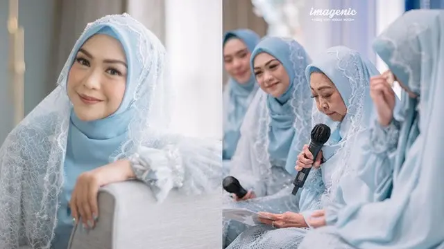 7 Momen Pengajian Ria Ricis Jelang Pernikahan, Penuh Haru Bahagia